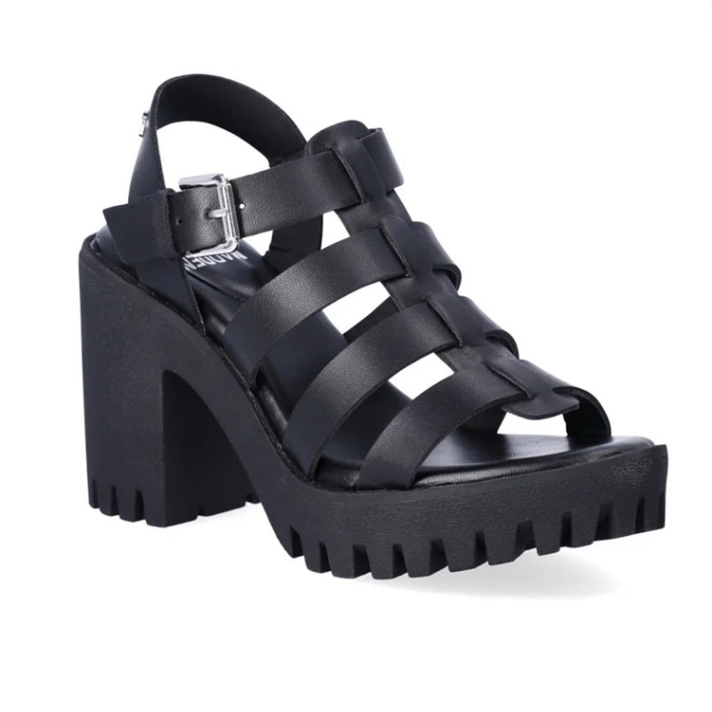 NEW WITH TAGS IN BOX! Madden NYC Women's Black Genesis Fisherman Sandals Size 9